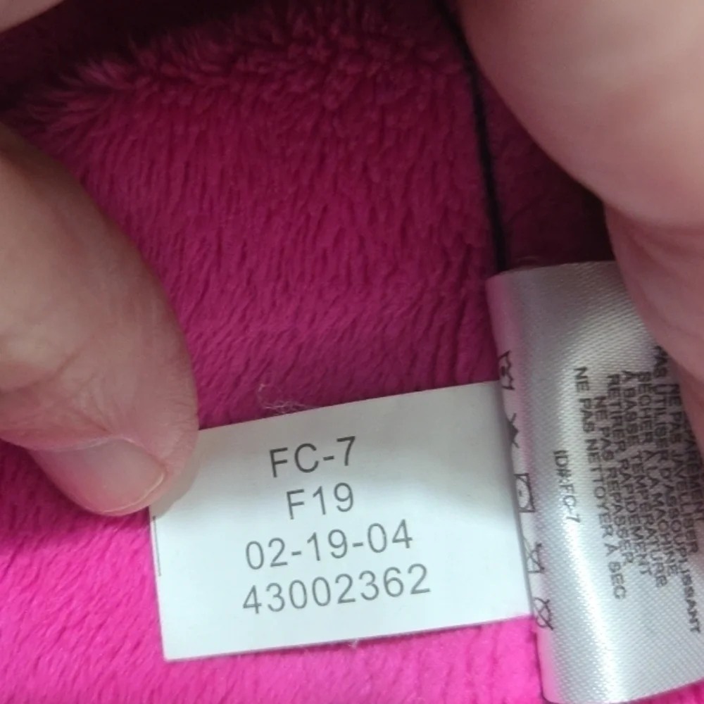 Free Country Girls Coat Size 7/8 Black And Pink